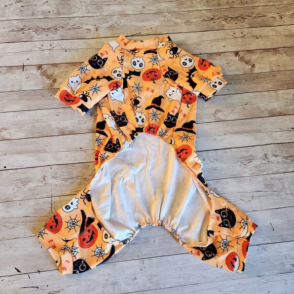 Halloween Medium Size Dog One-Piece T-Shirt Lounger XL NWT - Picture 3 of 7